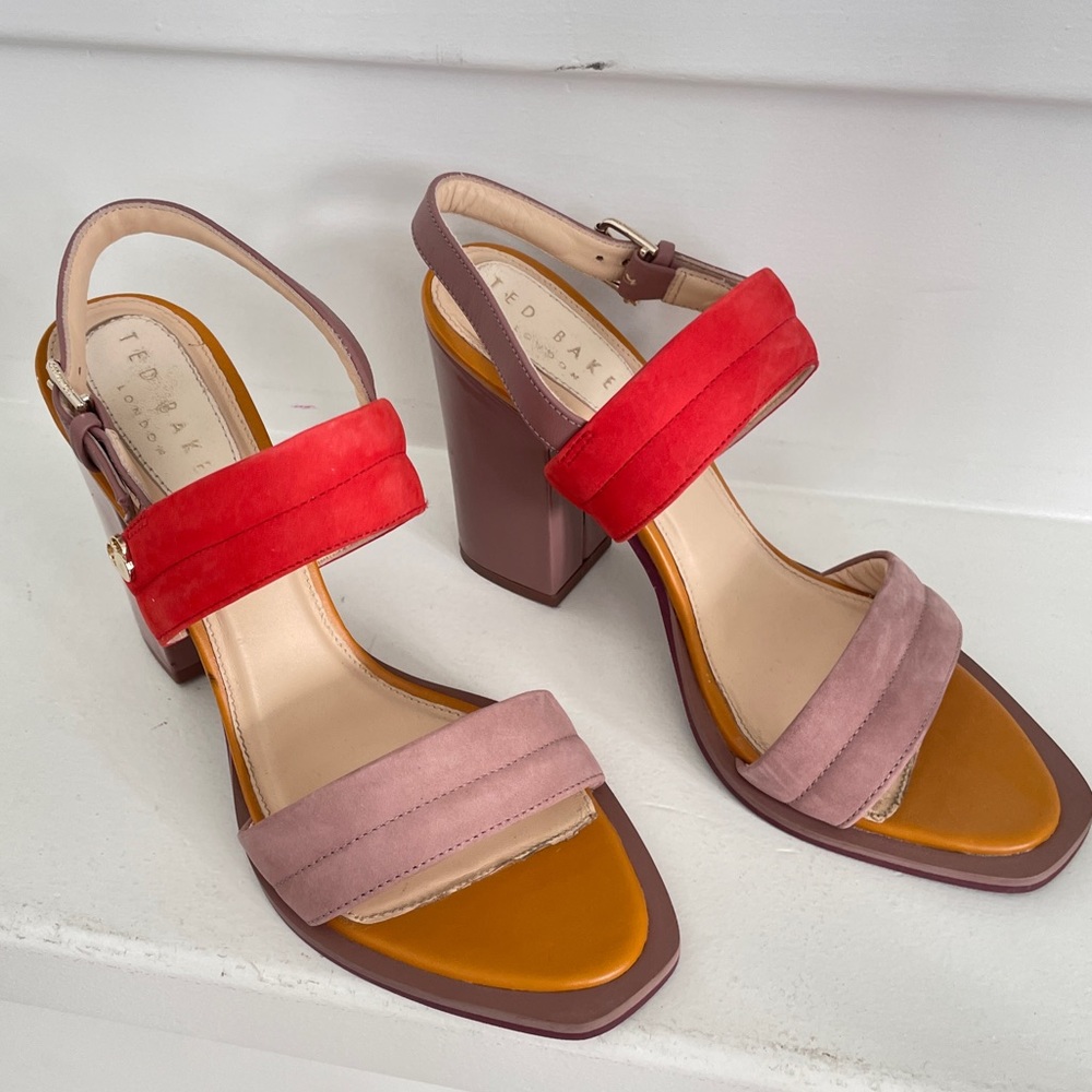 Ted Baker | Red and Nude Heels
